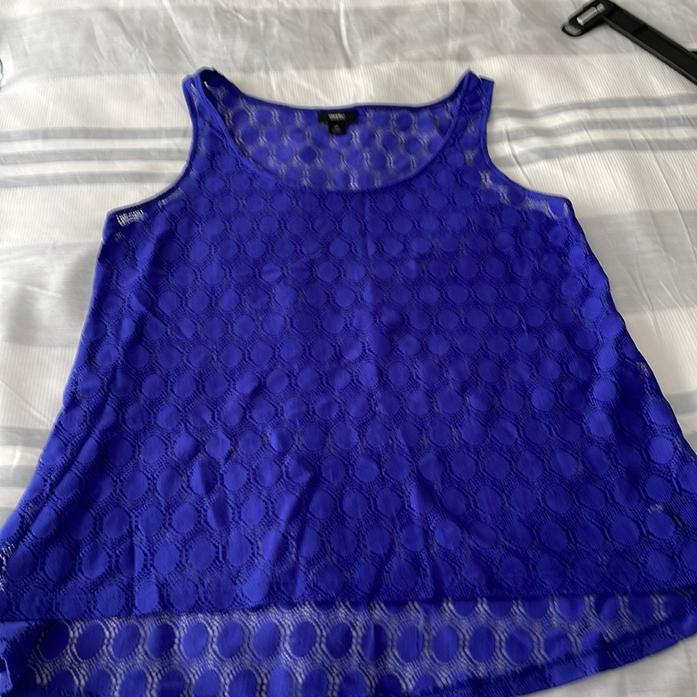 Lace tank top